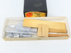 HO Scale REDBALL Kit 4309 Unpainted Wreck Crane Boom Car
