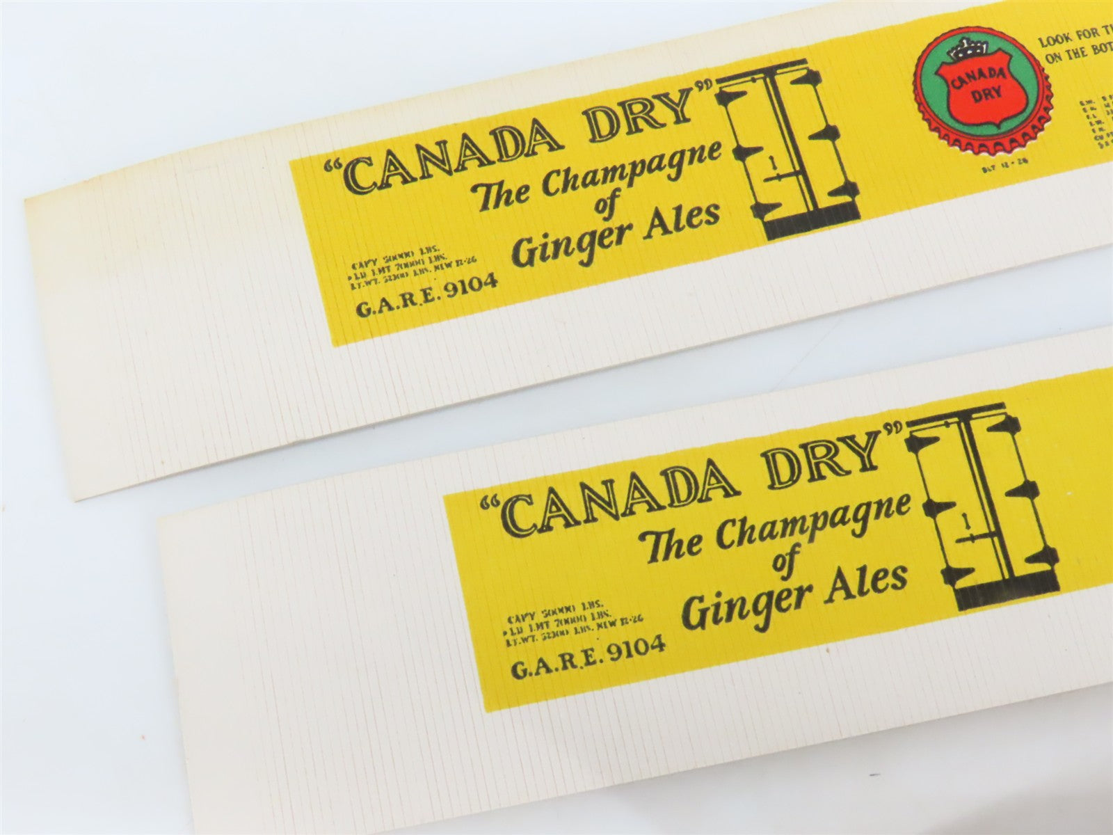 HO Scale REDBALL Oldie Kit GARE Canada Dry Ginger Ale Reefer #9104