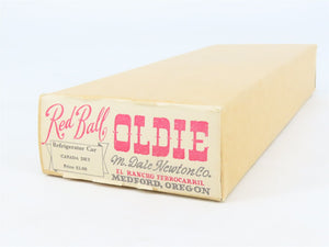 HO Scale REDBALL Oldie Kit GARE Canada Dry Ginger Ale Reefer #9104