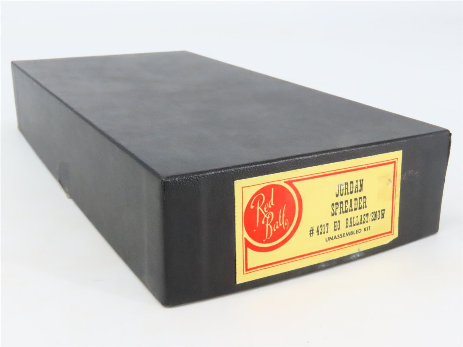 HO Scale REDBALL Kit #4317 Unpainted Ballast / Snow Jordan Spreader Car