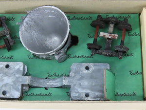 HO Scale Authenticast Kit SC-4 Unpainted Slag Car Set of 4