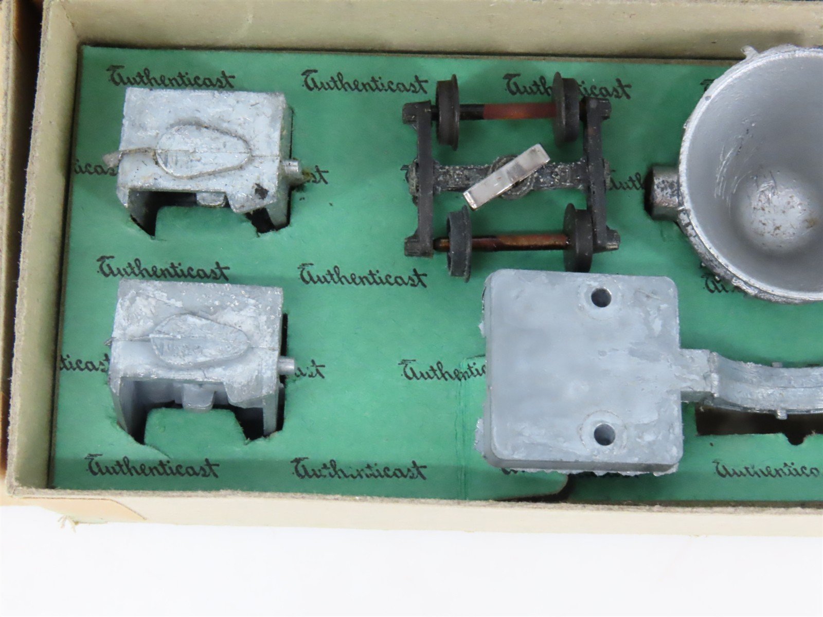 HO Scale Authenticast Kit SC-4 Unpainted Slag Car Set of 4
