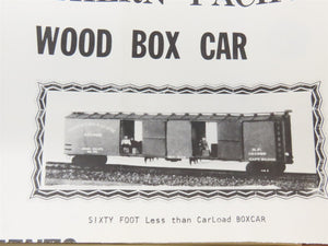 HO Scale REDBALL Kit #4621 NP Northern Pacific Railroad 60' Box Car #101069