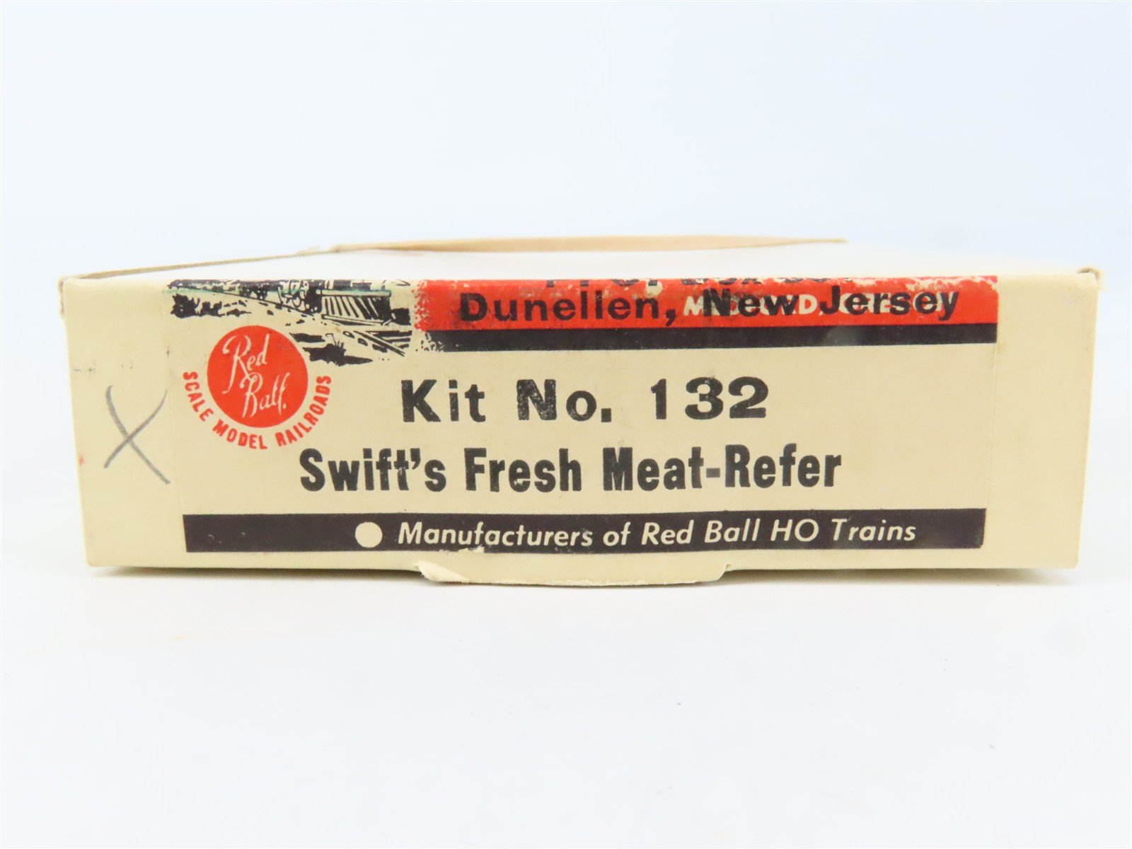 HO Scale REDBALL Kit No. 132 SRLX Swift Fresh Meat Reefer #2813