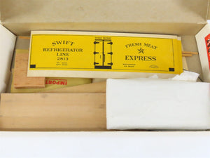 HO Scale REDBALL Kit No. 132 SRLX Swift Fresh Meat Reefer #2813