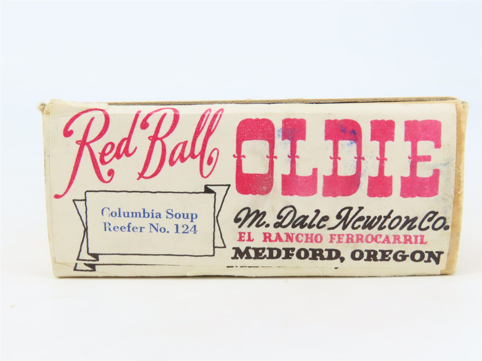 HO Scale REDBALL Oldie Kit CKKX Columbia Soups Reefer #2605