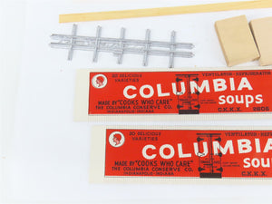 HO Scale REDBALL Oldie Kit CKKX Columbia Soups Reefer #2605
