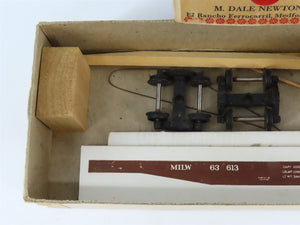 HO Scale REDBALL Kit MILW Milwaukee Road 46' Flat Car #63613