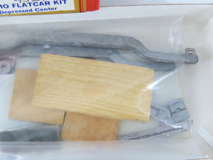 HO Scale REDBALL Kit 4329 Unpainted 36' Depressed Center Flat Car