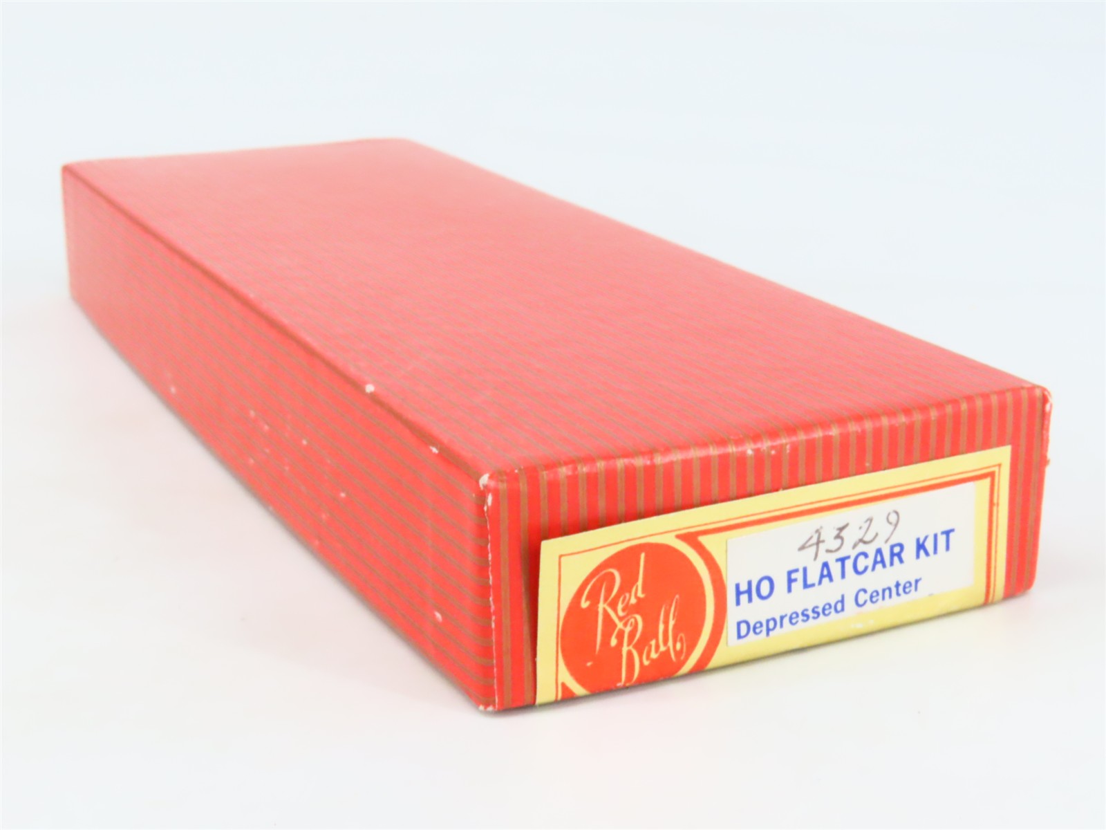 HO Scale REDBALL Kit 4329 Unpainted 36' Depressed Center Flat Car