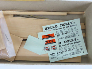 HO Scale Gloor Craft Models Kit 320 TLDX Hello Dolly 70' Lumber Box Car