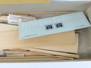 HO Gloor Craft Models Kit 319 CB&Q Burlington Route 50' Grain Loading Box Car