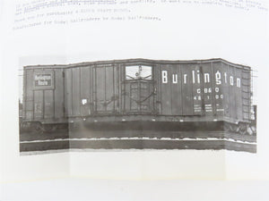 HO Gloor Craft Models Kit 319 CB&Q Burlington Route 50' Grain Loading Box Car