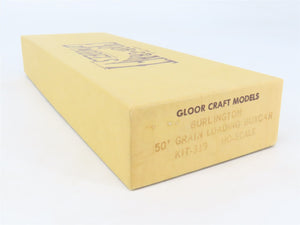 HO Gloor Craft Models Kit 319 CB&Q Burlington Route 50' Grain Loading Box Car
