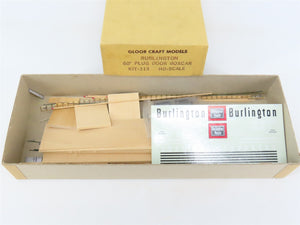HO Scale Gloor Craft Models Kit 313 RBBQ Burlington Route 60' Plug Door Box Car