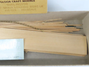 HO Gloor Craft Models Kit 319 CB&Q Burlington Route 50' Grain Loading Box Car