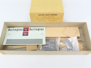 HO Scale Gloor Craft Models Kit 313 RBBQ Burlington Route 60' Plug Door Box Car