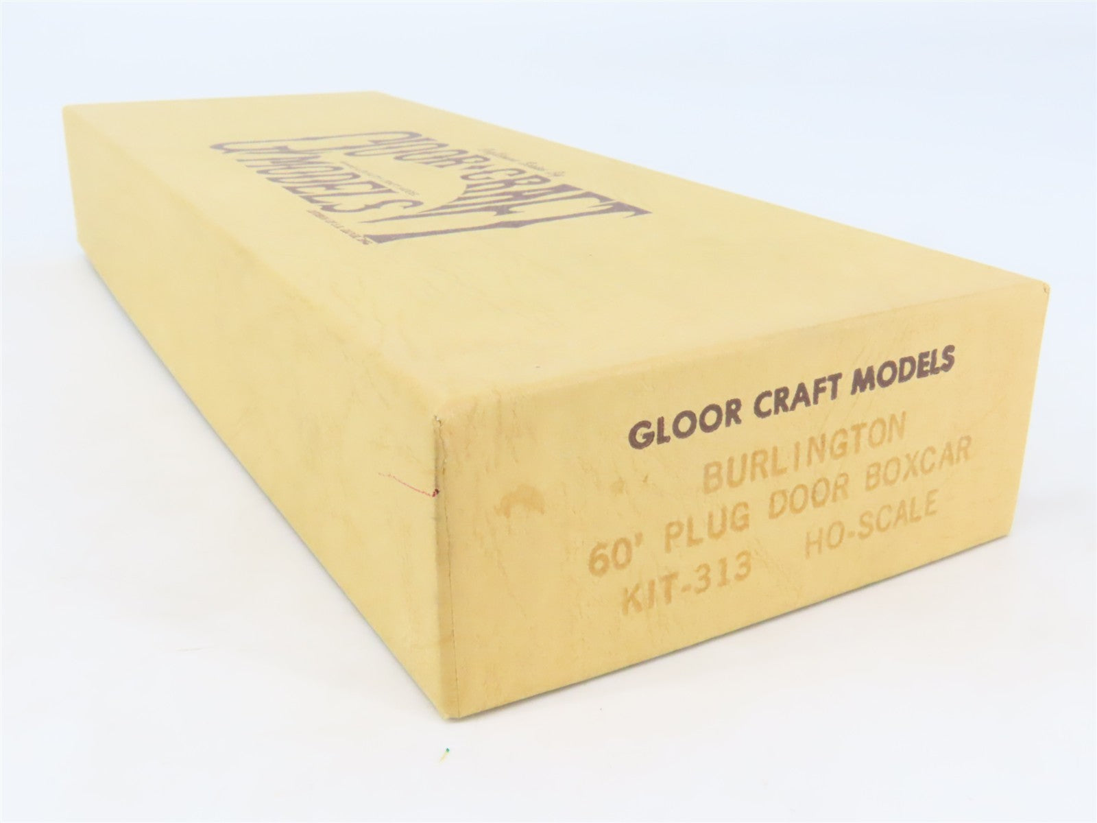 HO Scale Gloor Craft Models Kit 313 RBBQ Burlington Route 60' Plug Door Box Car