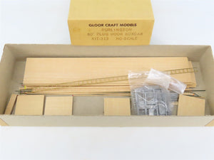 HO Scale Gloor Craft Models Kit 313 RBBQ Burlington Route 60' Plug Door Box Car