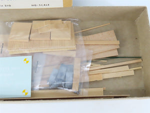 HO Gloor Craft Models Kit 310 PTTX Trailer Train 60' Flat Car w/ Gold Bond Load