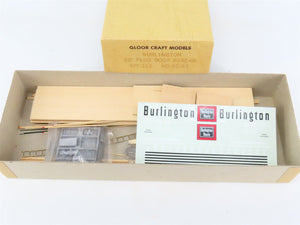 HO Scale Gloor Craft Models Kit 313 RBBQ Burlington Route 60' Plug Door Box Car