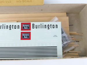 HO Scale Gloor Craft Models Kit 313 RBBQ Burlington Route 60' Plug Door Box Car