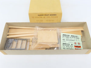 HO Scale Gloor Craft Models Kit 320 TLDX Hello Dolly 70' Lumber Box Car
