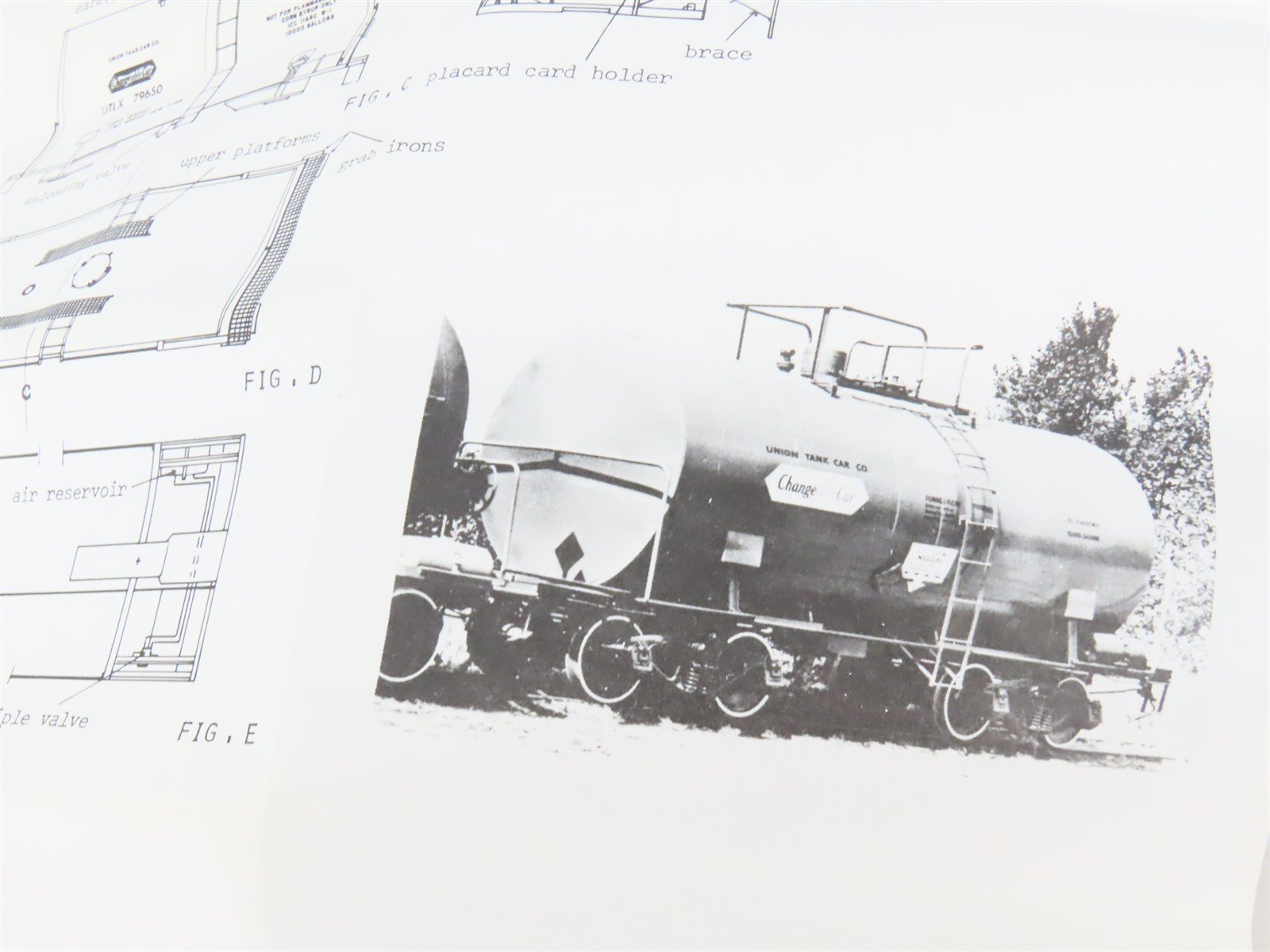 HO Scale Gloor Craft Models Kit 307 UTLX Changeable Corn Syrup 29' Tank Car