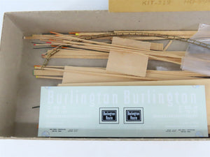 HO Gloor Craft Models Kit 319 CB&Q Burlington Route 50' Grain Loading Box Car