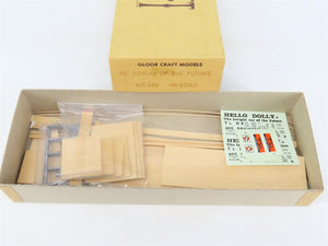 HO Scale Gloor Craft Models Kit 320 TLDX Hello Dolly 70' Lumber Box Car