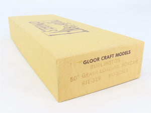 HO Gloor Craft Models Kit 319 CB&Q Burlington Route 50' Grain Loading Box Car