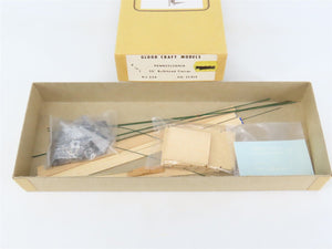 HO Gloor Craft Models 2 in 1 Kit 334 PRR Pennsylvania 55' Bulkhead Flat Car