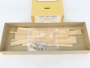 HO Gloor Craft Models Kit 310 PTTX Trailer Train 60' Flat Car w/ Gold Bond Load