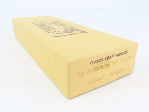 HO Scale Gloor Craft Models Kit 320 TLDX Hello Dolly 70' Lumber Box Car