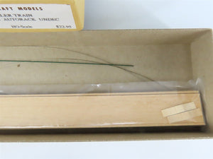HO Gloor Craft Models Kit 3201 Undecorated Trailer Train 89' Tri-Level Auto Rack