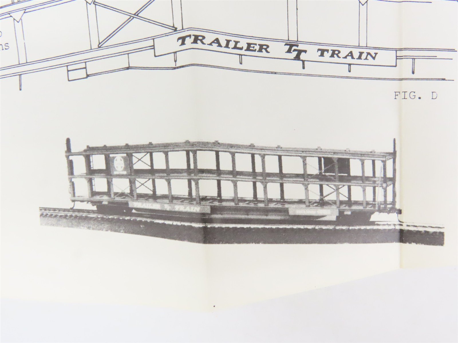 HO Gloor Craft Models Kit 3201 Undecorated Trailer Train 89' Tri-Level Auto Rack