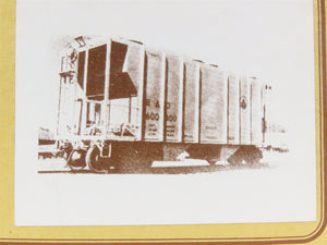 HO Scale Gloor Craft Models Kit 333 B&O Baltimore & Ohio 2-Bay Covered Hopper