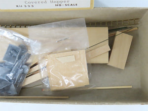 HO Scale Gloor Craft Models Kit 333 B&O Baltimore & Ohio 2-Bay Covered Hopper