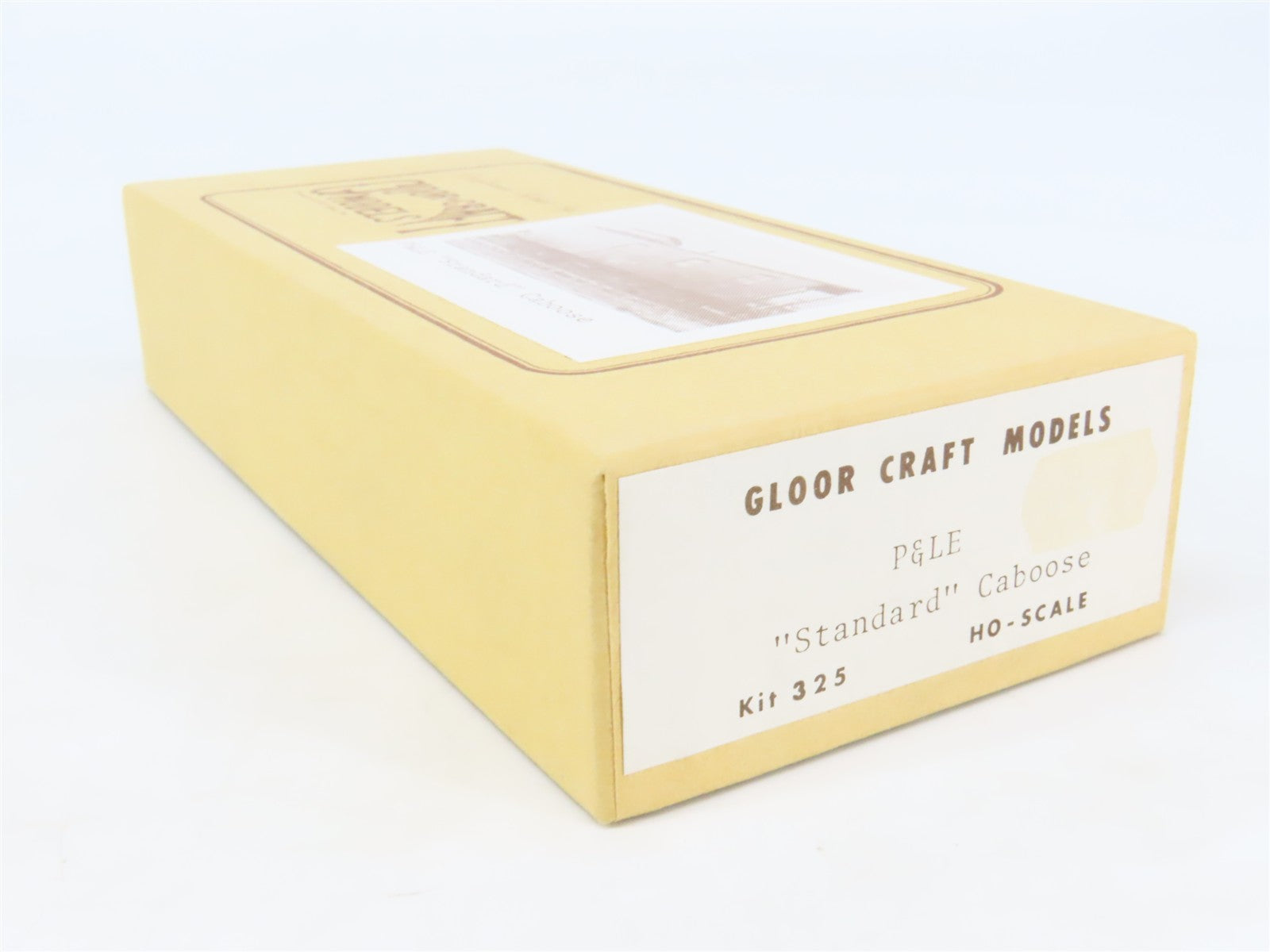 HO Scale Gloor Craft Models Kit 325 P&LE Pittsburgh & Lake Erie Caboose