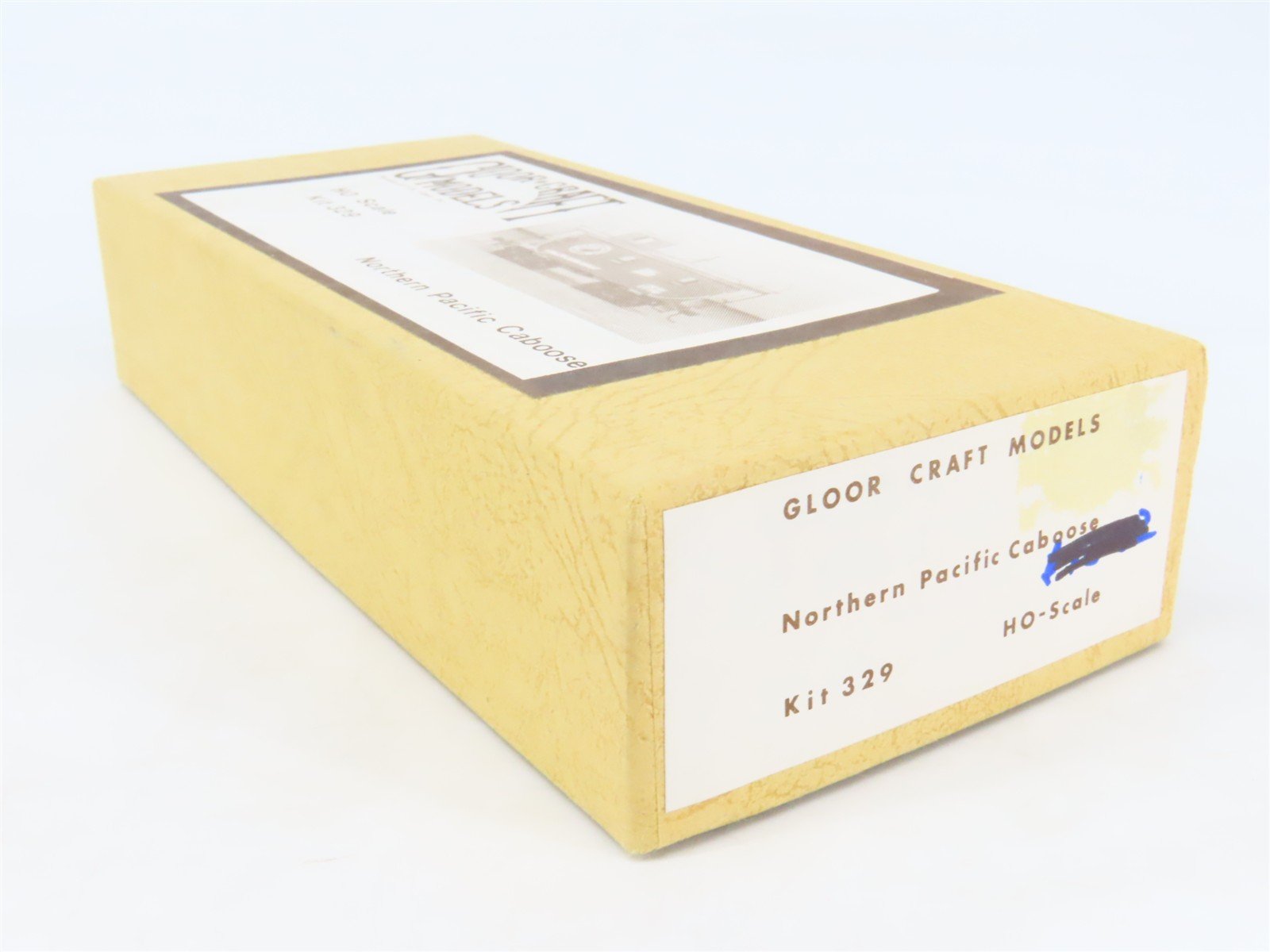 HO Scale Gloor Craft Models Kit 329 NP Northern Pacific Railroad Caboose