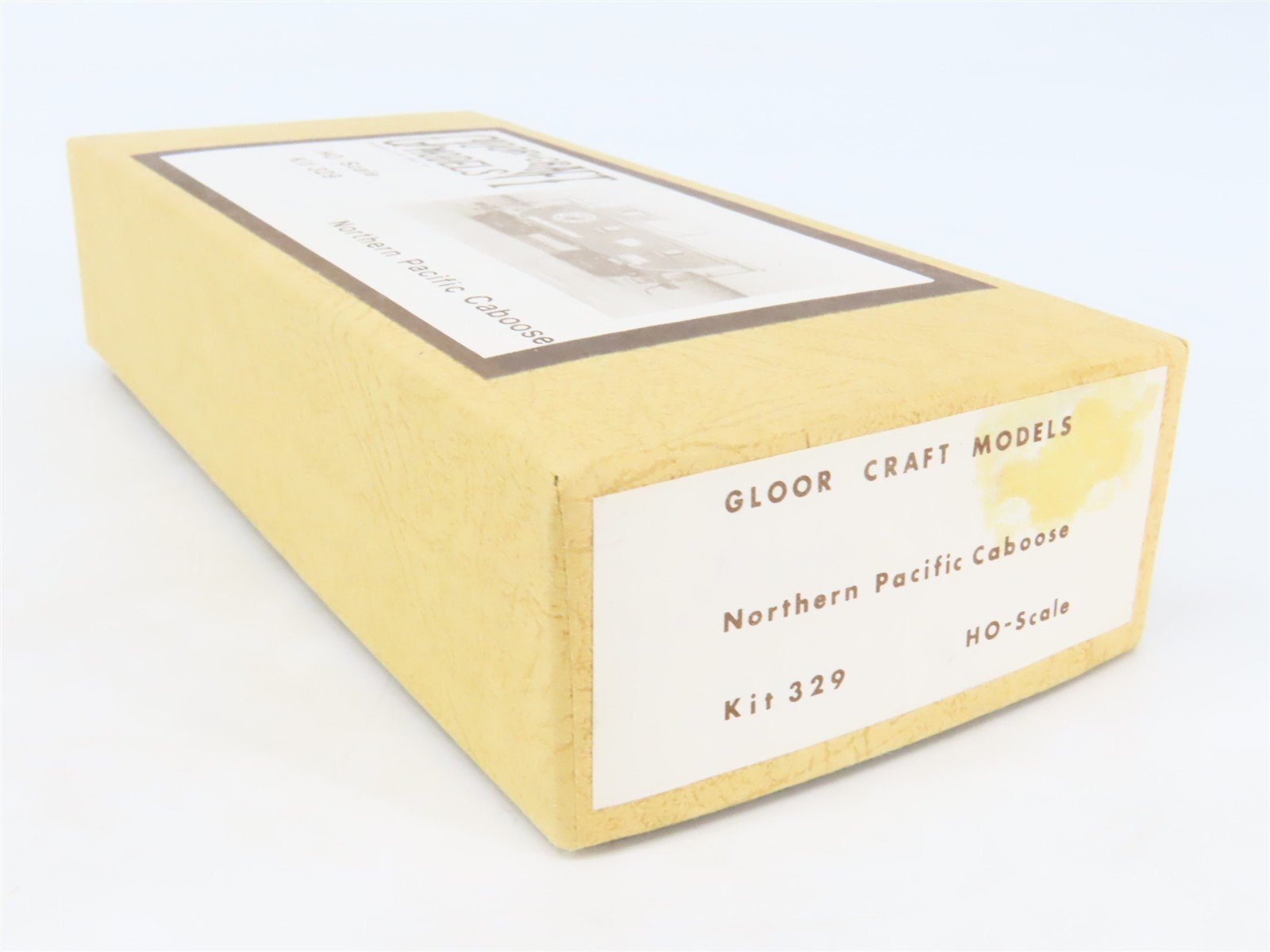 HO Scale Gloor Craft Models Kit 329 NP Northern Pacific Railroad Caboose