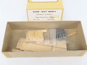 HO Scale Gloor Craft Models Kit 330 D&H Delaware & Hudson Wood Sheathed Caboose