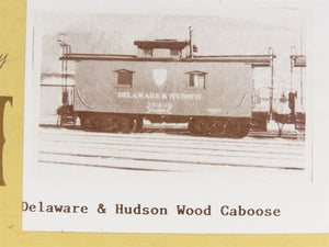 HO Scale Gloor Craft Models Kit 330 D&H Delaware & Hudson Wood Sheathed Caboose