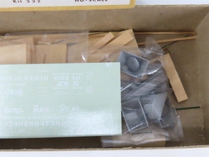 HO Gloor Craft Models Kit 332 NKP Nickel Plate Road 34' Covered 2-Bay Hopper
