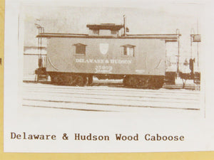HO Scale Gloor Craft Models Kit 330 D&H Delaware & Hudson Wood Sheathed Caboose