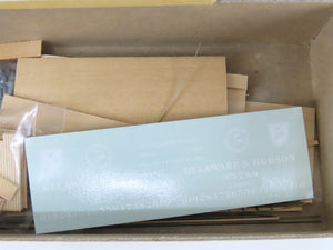 HO Scale Gloor Craft Models Kit 330 D&H Delaware & Hudson Wood Sheathed Caboose