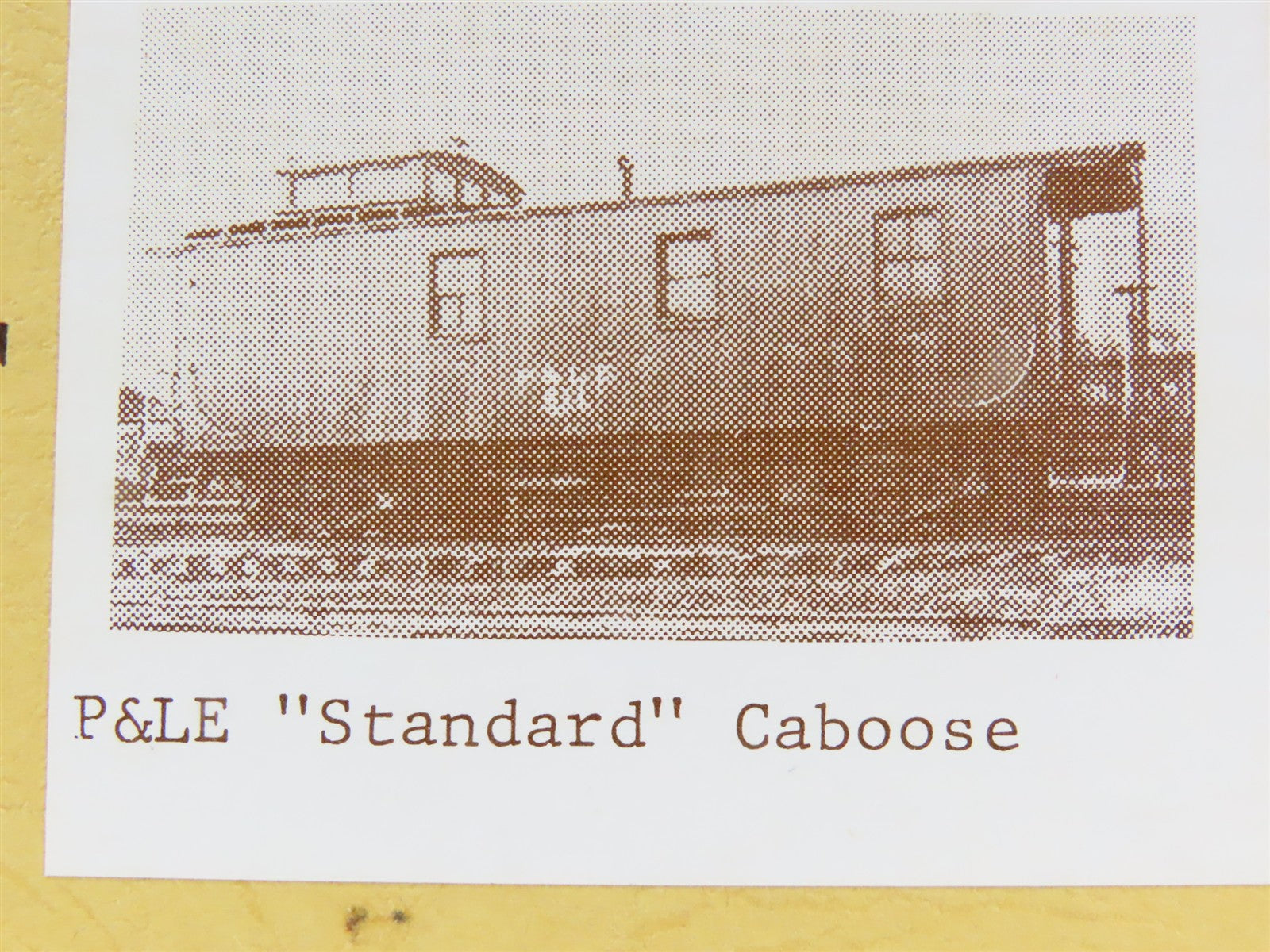 HO Scale Gloor Craft Models Kit 325 P&LE Pittsburgh & Lake Erie Railroad Caboose