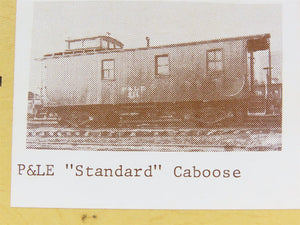 HO Scale Gloor Craft Models Kit 325 P&LE Pittsburgh & Lake Erie Railroad Caboose