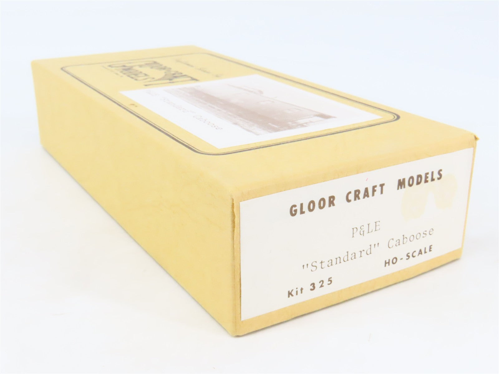 HO Scale Gloor Craft Models Kit 325 P&LE Pittsburgh & Lake Erie Railroad Caboose