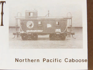 HO Scale Gloor Craft Models Kit 329 NP Northern Pacific Railroad Caboose
